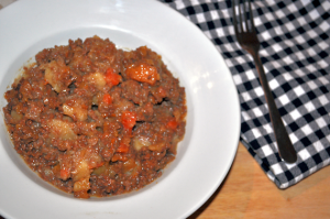Slow Cooked Mince, Neeps & Tatties.  Alternative Burns Night Supper