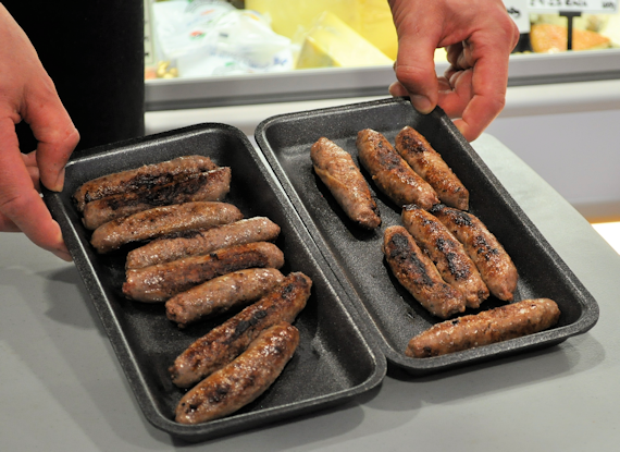sample sausages